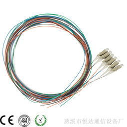 供应FC12束状心尾纤 光纤跳线 适配器